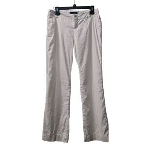 Mossimo White Dress Pants Straight Leg Career Casual‎ Trousers